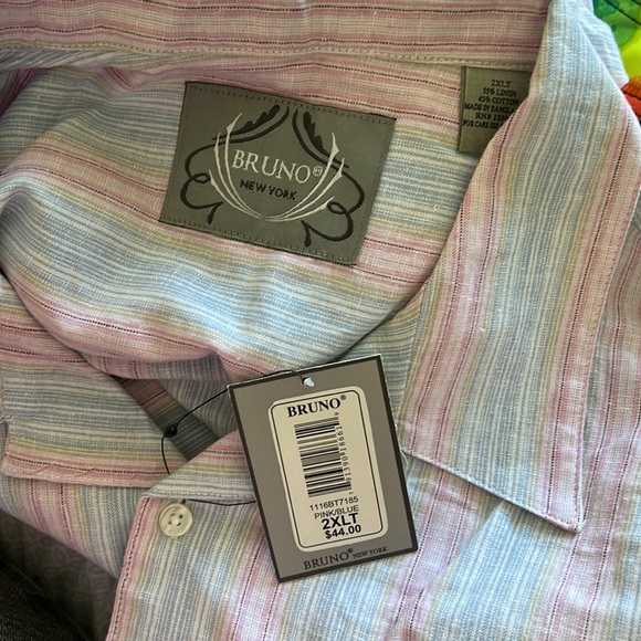 BRUNO SHIRT TOP SIZE 2XLT MSRP $44.00 NWT - Picture 6 of 6